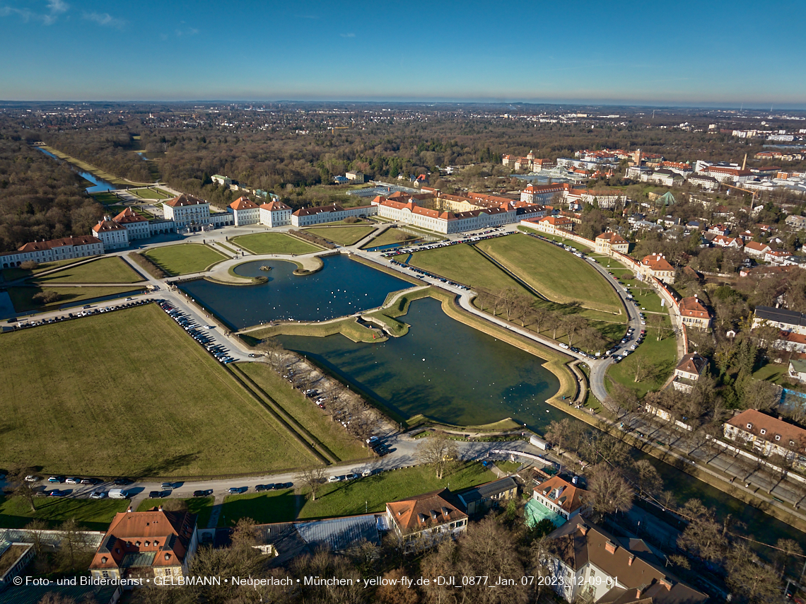 07.01.2023 - Umgebung vom Schloß Nymphenburg